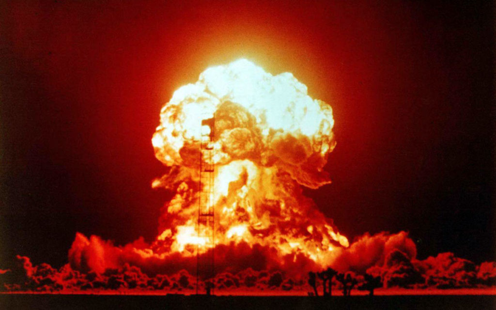 immagine esplosione nucleare